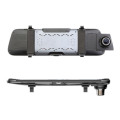 9.66full Touch Screen Dash Cam 1080P Rear View Mirror Car Camera with Night Vision